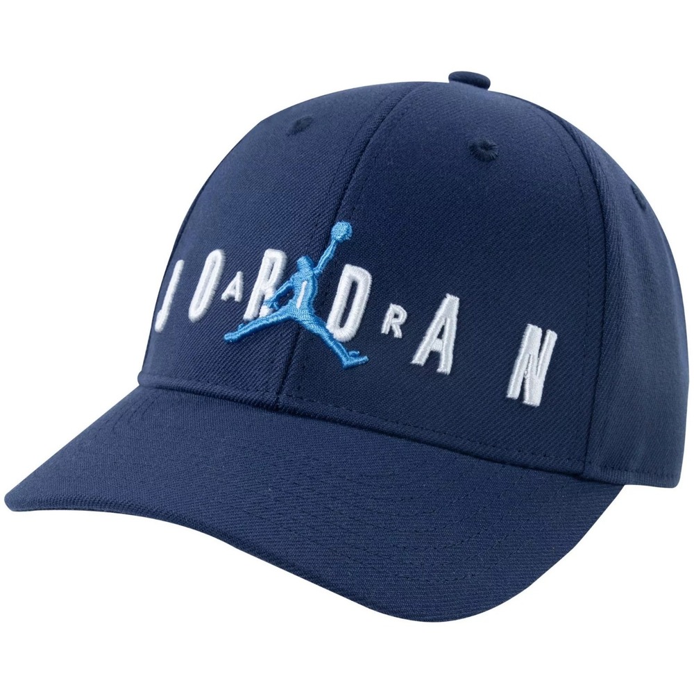 Jordan Nike Air Jordan Jumpman Hat Kids Boys Size 8-20 Blue Strapback Cap NEW